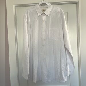 A Territory Ahead - 100% Cotton, White Tunic size XLT